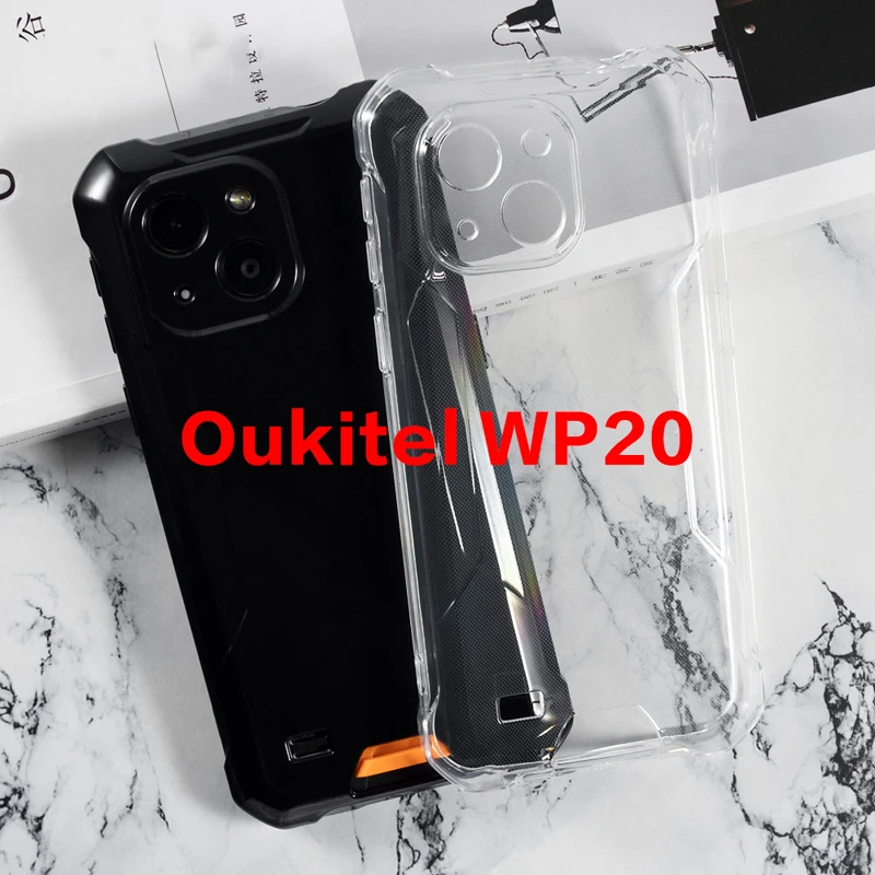 Anti-knock Protective Phone Case For Oukitel WP20 Silicon Caso Soft Black TPU Case For Oukitel WP16 WP 20 Funda Coque Shell Skin