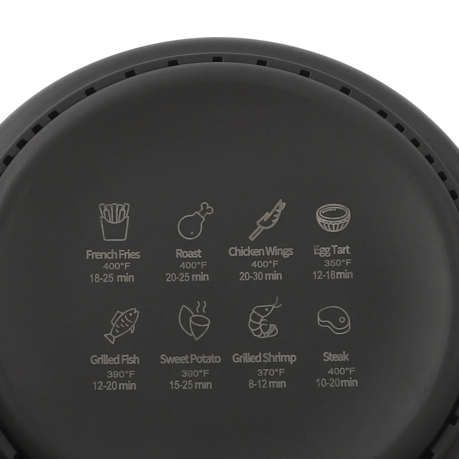 مقلاة هوائية 4.2 لتر/3.81 كيو تي، مقلاة هوائية زجاجية 110 فولت، 360 °   مقلاة هوائية قابلة للعرض 1200 وات