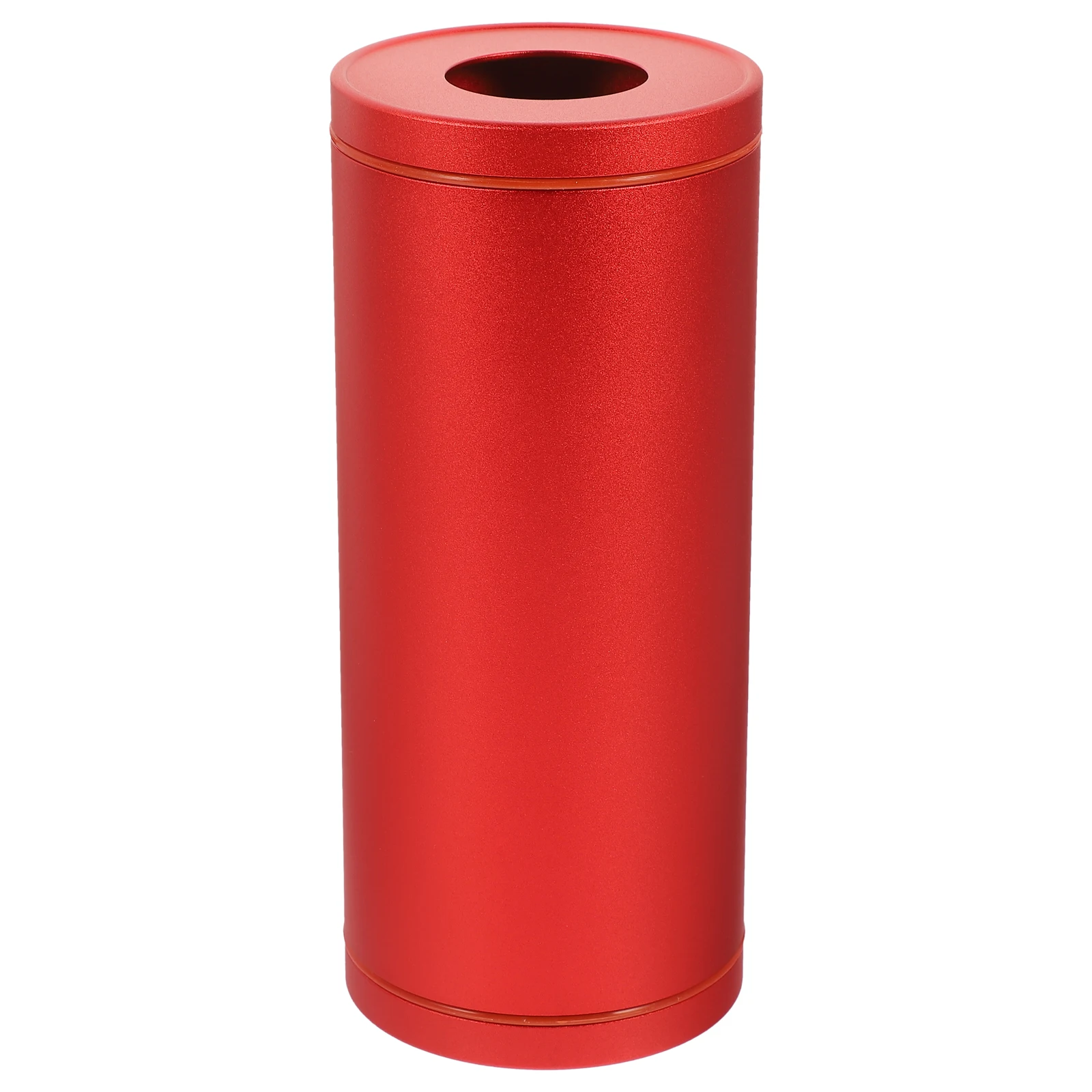 

1pc Creative Metal Car Tissue Tube Round Dispenser Aluminum Alloy Compact Easy Open for Home Office Bedroom Travel