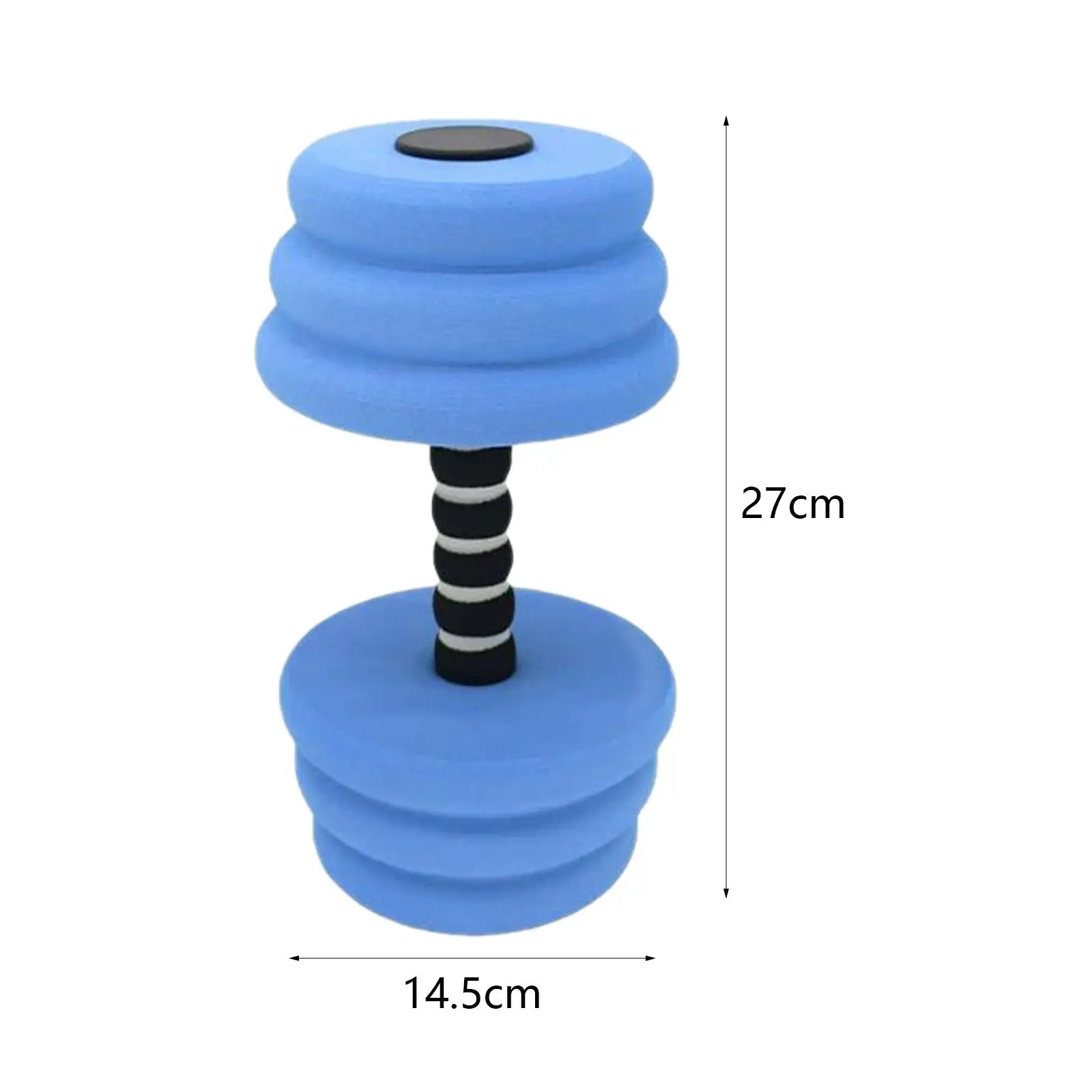 Aquatic Exercise Dumbells Accessories Water Weight Workout Swim Barbell Equipment Pool Water Dumbbells for Beginner