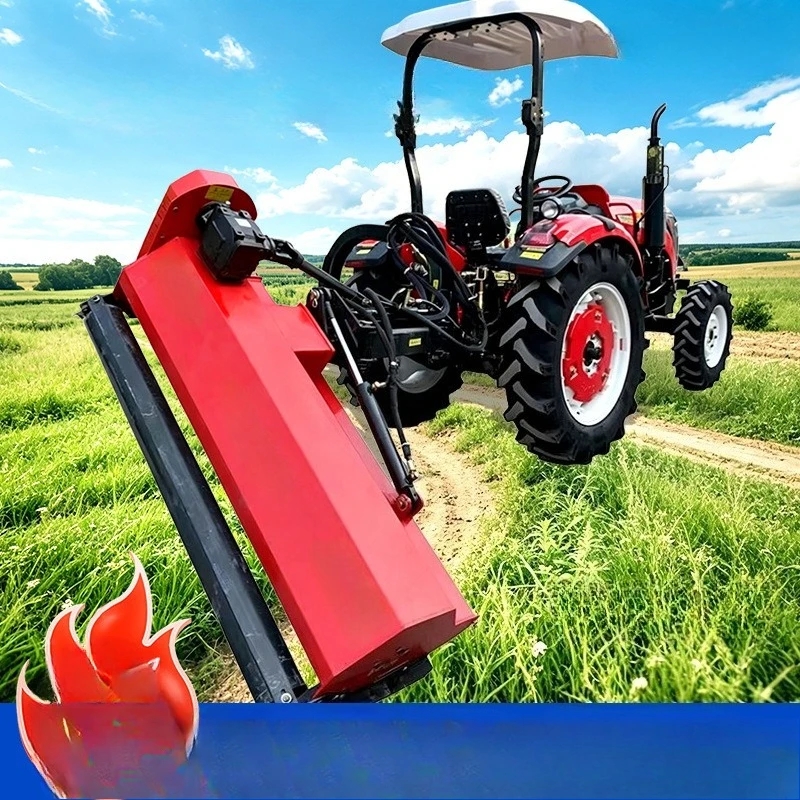 Side-mounted lawn mower Automatic side-mounted hydraulic orchard grass mower