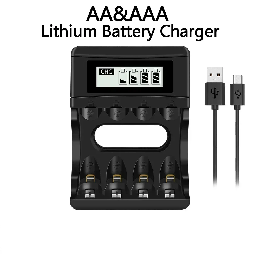AAA Battery 1.5V Li-ion AA Rechargeable Battery 3000mAh AA Lithium-ion Battery for remote control mouse small fan Electric toy