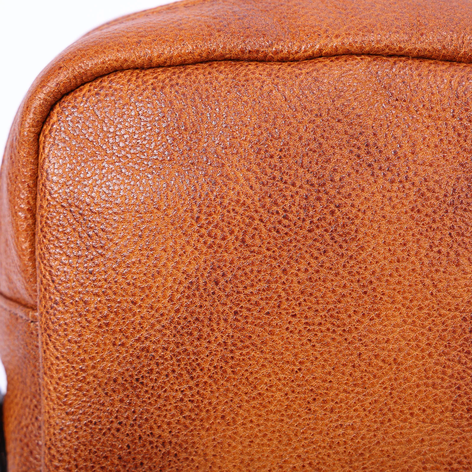 Premium Echtleder Herren Umhängetasche Brusttasche für Männer Vollnarbenleder Mini-Schultertasche für Handy & Schlüssel – Detail 11