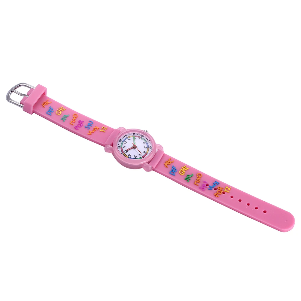 

Kids Cartoon Watch 3D Quartz Wristwatch for Children Waterproof Durable Soft Strap Birthday Gift Matching Clothes