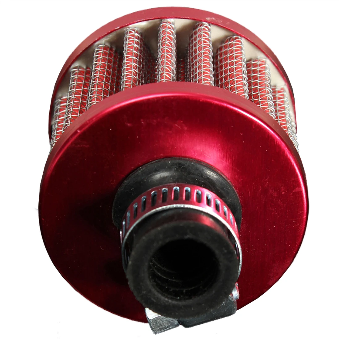 فلتر هواء 12 ملم، زيت مخروطي، دراجة نارية بخارية، أحمر