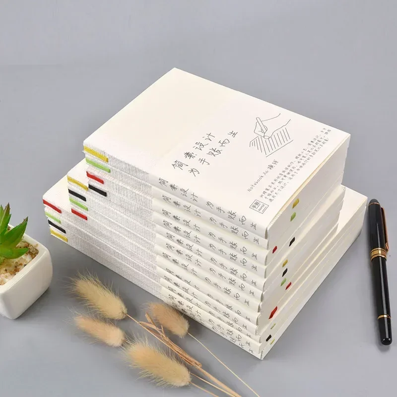 Fromthenon A5A6B6 papel de relleno de recarga de diario para Midori, línea de cuaderno Personal, cuadrícula en blanco, planificador de papel