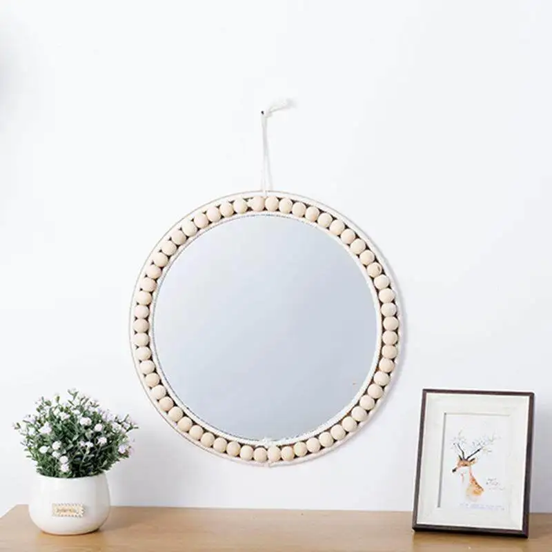 Round Wall Decorative Mirror Living Room Luxury Make-Up Decorative Mirror Coquette Design Specchio Da Parete Decoration Home
