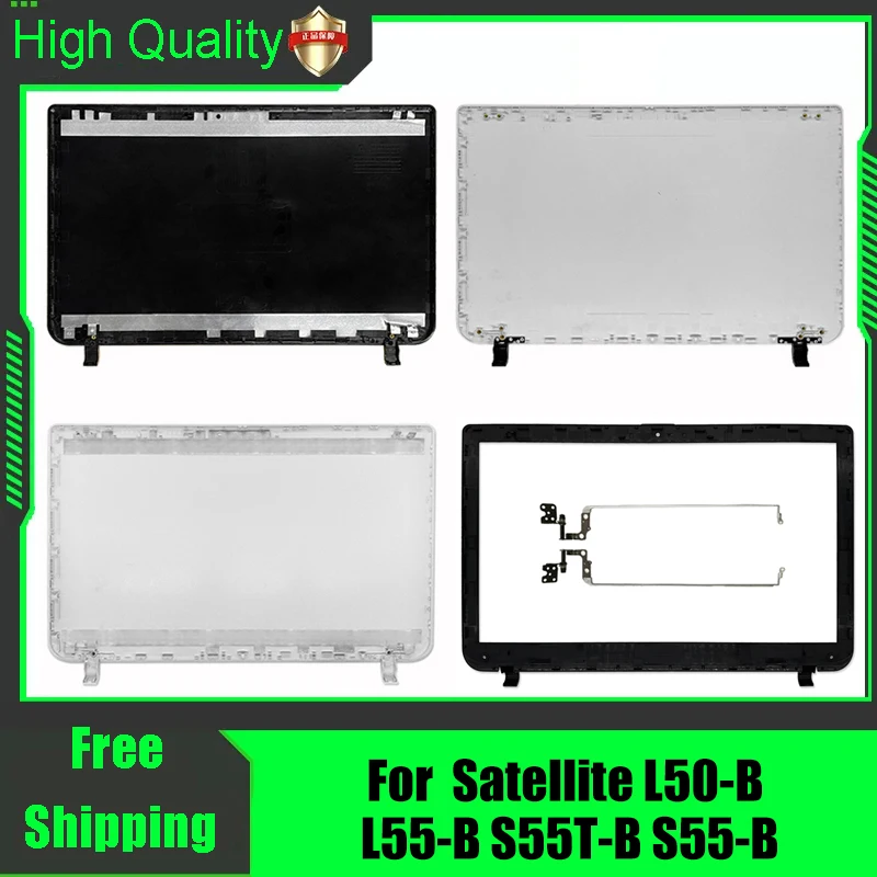 Carcasa Trasera Superior con Bisagras y Bisel Frontal para Portátil Toshiba Satellite L50B L50-B L55-B S55T-B S55-B