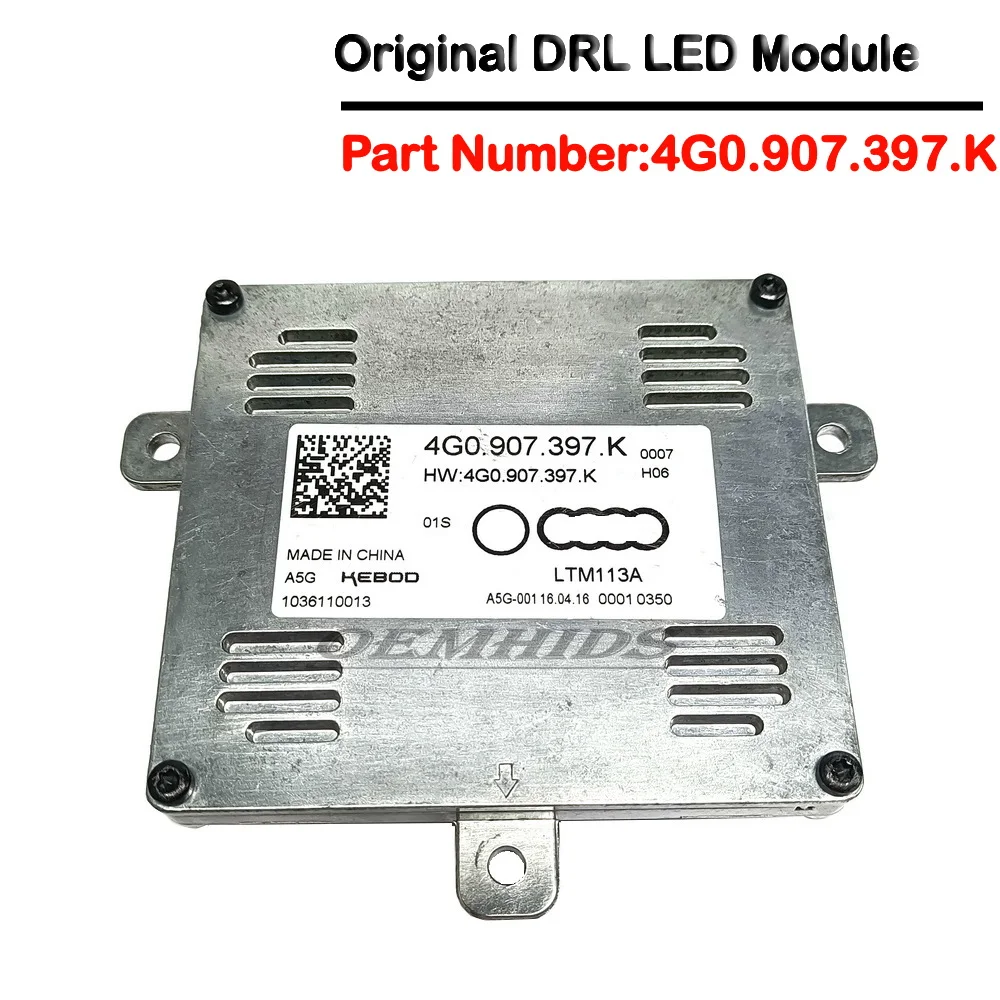 

Original Used 4G0.907.397.K 4G0907397K ECU Lamp Computer Headlight Control DRL Light Module Led Ballast For 1036110013 LTM113A