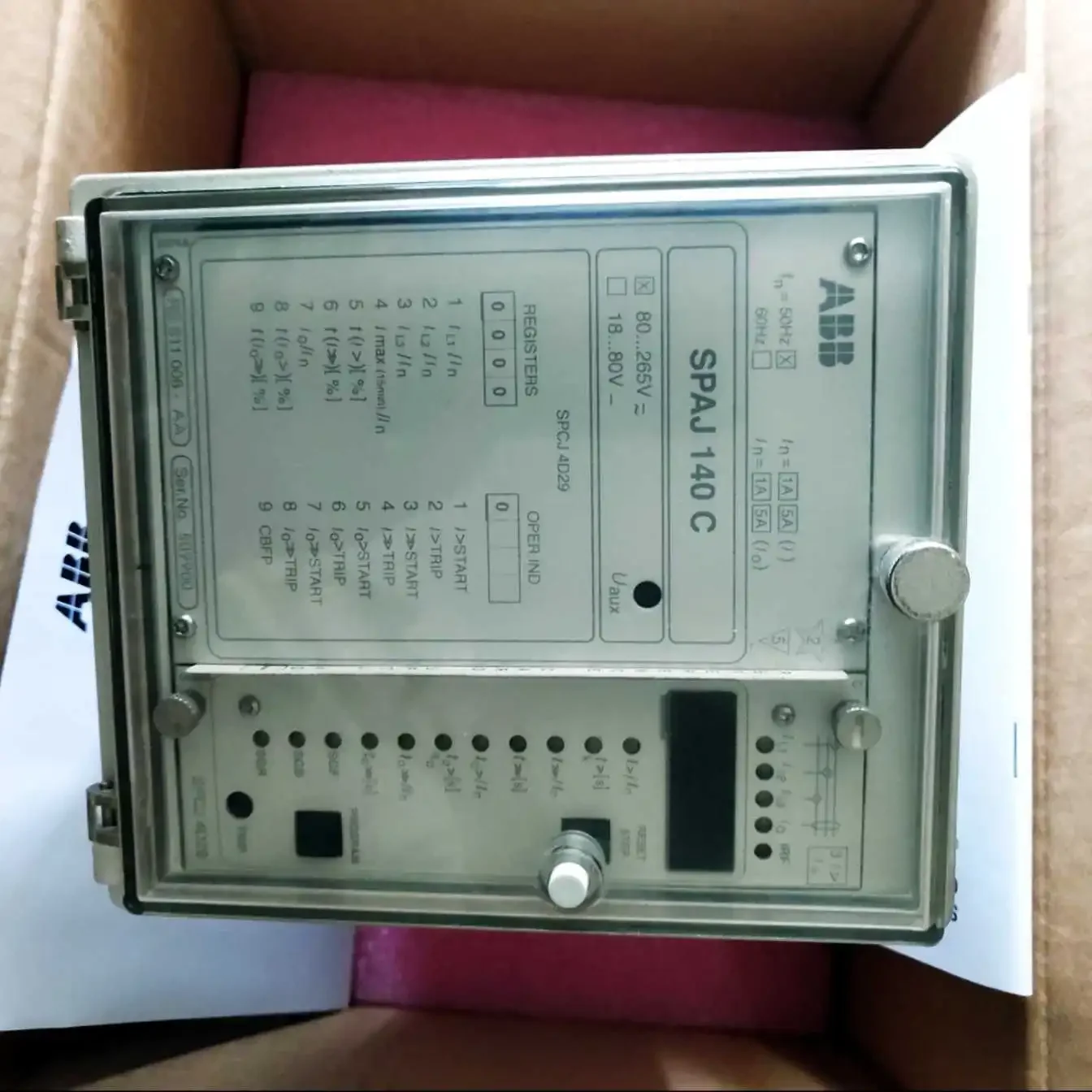 ABB microcomputer integrated protector SPAJ140