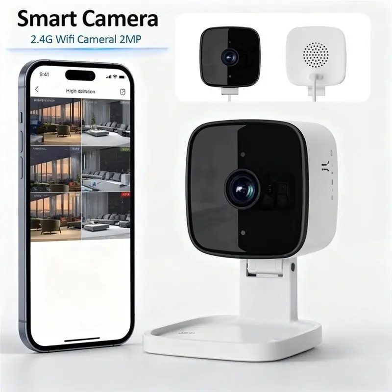 Motion Detection Wifi Camera 1080P Indoor CCTV Camera For Home/Baby Pet Monitoring APP Controlled For Home Security System-ELEC