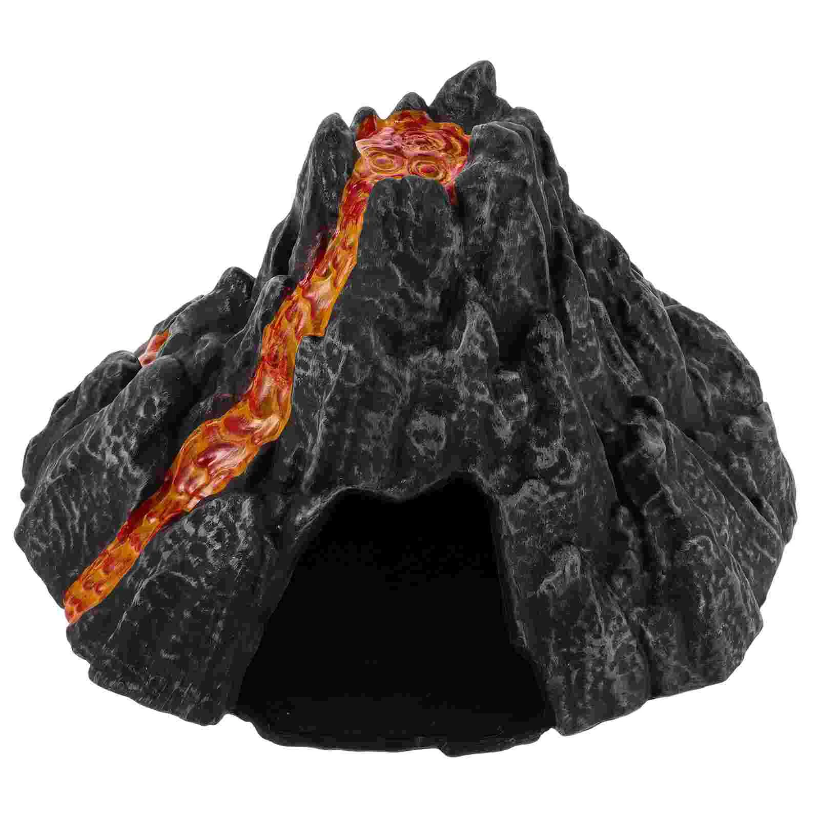 

Volcano Lava Toys Decoration Vivid Volcanic Model Artificial Simulation Ornaments Accessories Plastic Fake