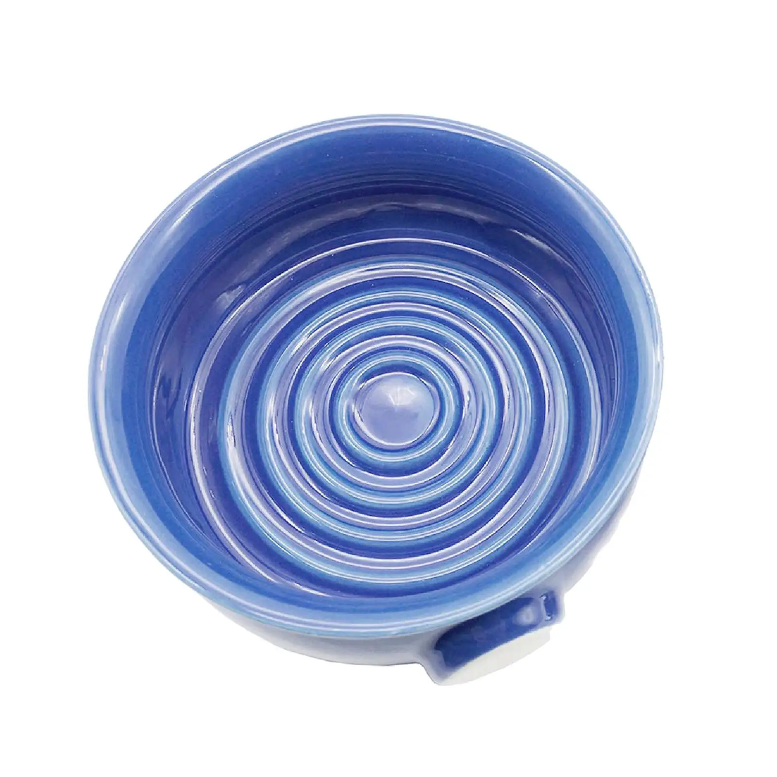 Ciotola da barba in ceramica, tazza da barba tazza per crema da barba a bocca larga per pennello da uomo, rasatura ravvicinata, diametro 12 cm