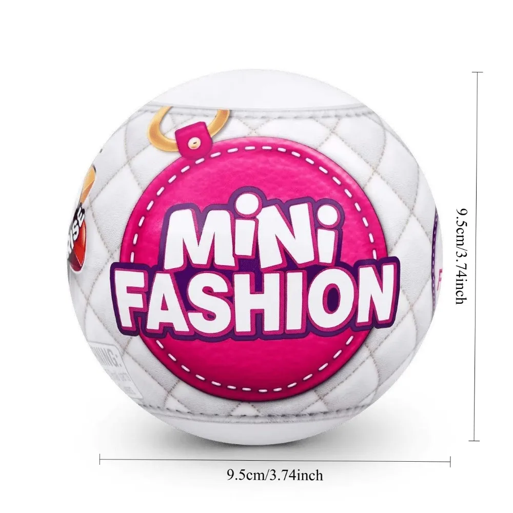 الأصلي ZURU ماركة صغيرة 5 مفاجأة حقيبة الموضة سر صندوق أعمى لعبة صغيرة صندوق أعمى لطيف هدية لعبة فتاة