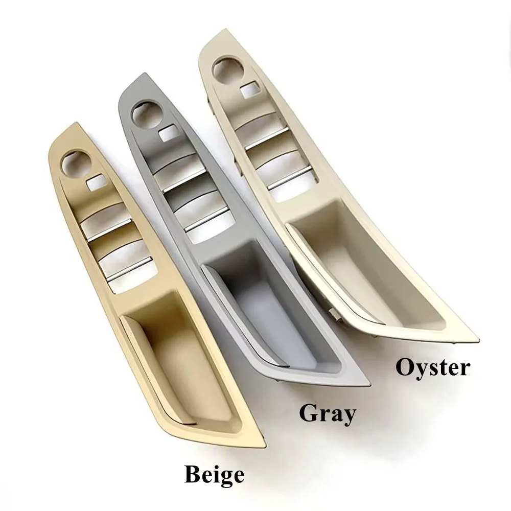 RHD 2/7PCS Auto Links Rechts Innen Tür Armlehne Leder Griff Montage Für BMW 5er F10 F11 F18 520i 523i 525i 528i 535i – Detail 5