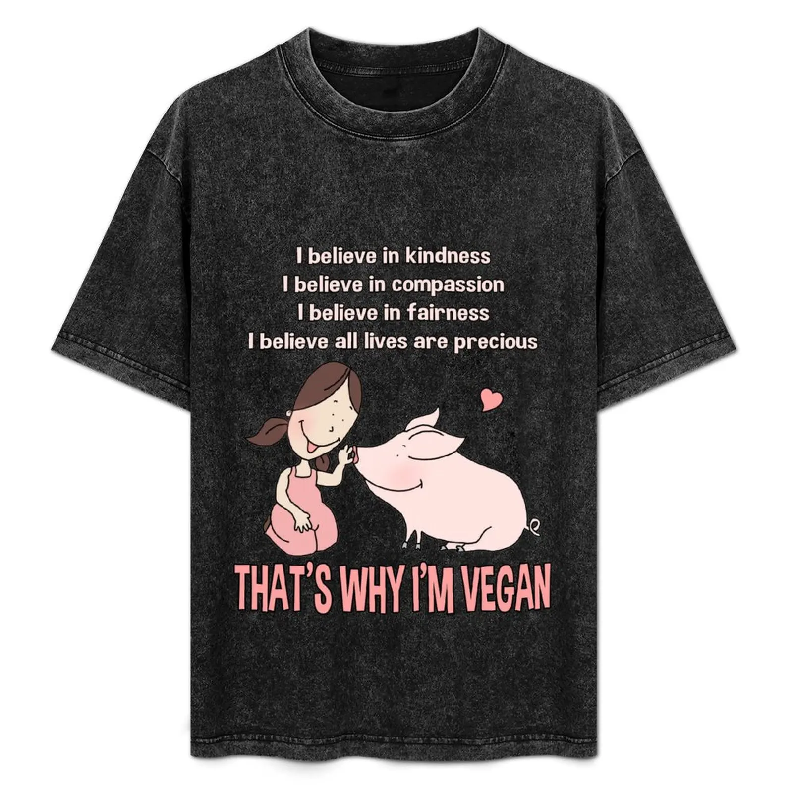 

THAT'S WHY I'M VEGAN (3) T-Shirt baggy shirts vintage graphic tee rapper graphic tees mens graphic t-shirts big and tall
