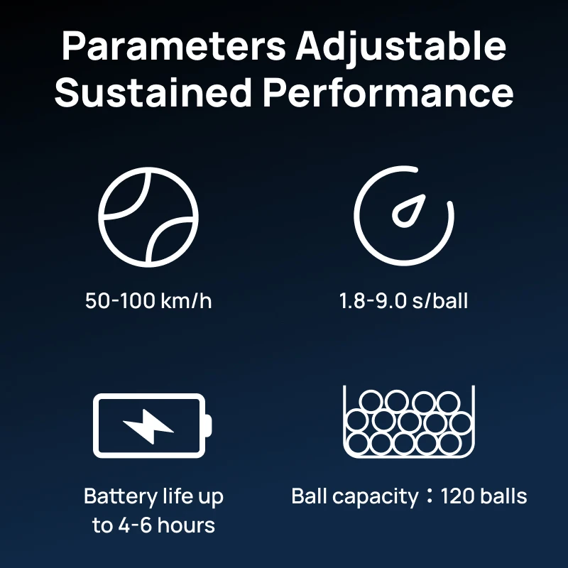 Stlfsiboasi t7 profissional portátil máquina de bola de tênis plástico e borracha remoto lançador de bola de tênis que joga bolas