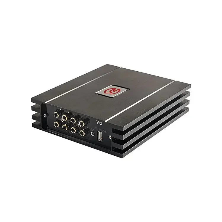 V12 60W 4channel car audio amplifier class Digital Signal Processor DSP Amplifier With Parametric Equalizer For Car Sound system