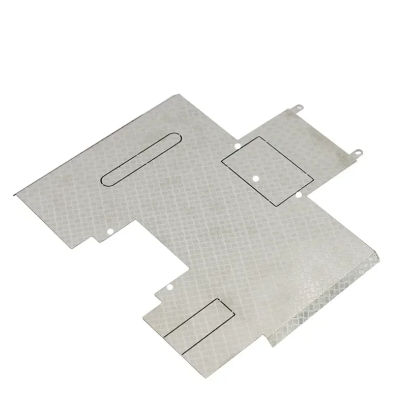 1 stks Metalen Skid Plate Decoratieve Platen voor 1/14 Tamiya RC Truck Auto scania R620 56323 diy Onderdelen Speelgoed