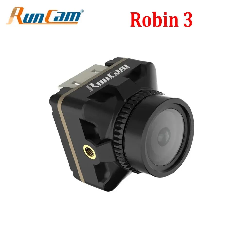 RunCam Robin 3 1200TVL Kamera FPV DC 5-23V Współczynnik ekranu 4:3 5.3g 19*19*19mm dla RC FPV Racing Drone Quadcopter Model