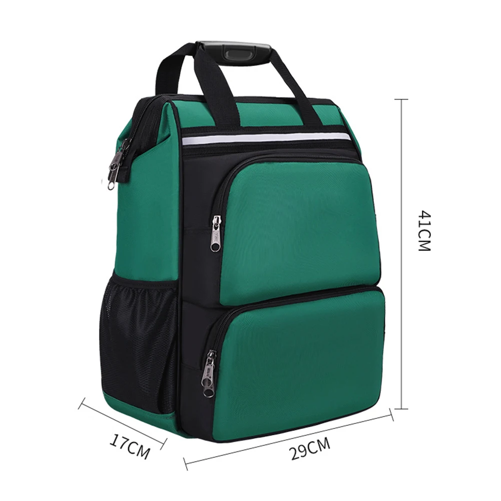 Scratch Resistant Tool Backpack Bag for Electricians Featuring Comfortable Design and Strong Load Bearing Ability