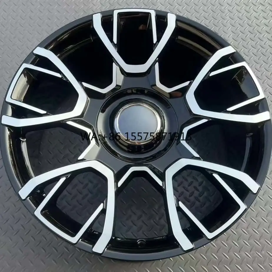 

Многоспицевые глянцевые черные кованые диски из алюминиевого сплава 20-22 дюйма для автомобилей класса люкс