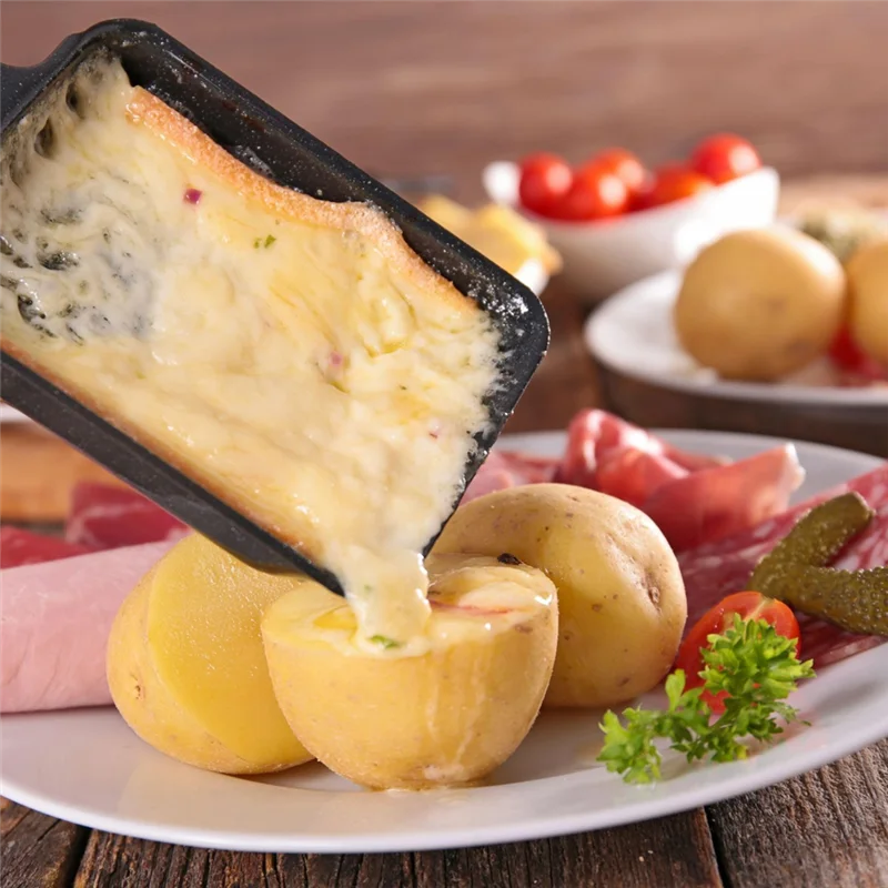 EYFL-Non-Stick Raclette Pans,Mini Square Raclette,Compatible With Tefal Raclette Machine,Ergonomic Design And Easy To Clean