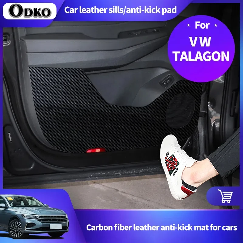 

Car Door Anti Kick Pad Protection Stickers For Volkswagen Talagon 2021 Car Accessories Car Decorations Car Stickers