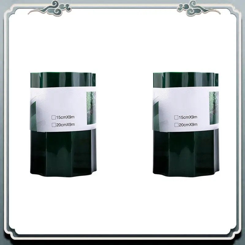 

AC76-2X пластиковый садовый забор, гофрированный забор, садовый забор, украшение для газона, 20 см x 9 м