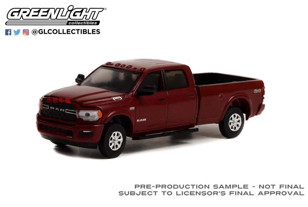 

Коллекция юбилея 1:64 14–2021 Ram 2500–Баран Грузовик 10 лет Празднование 28100-E Коллекция игрушек Подарочная модель Настенная подвеска