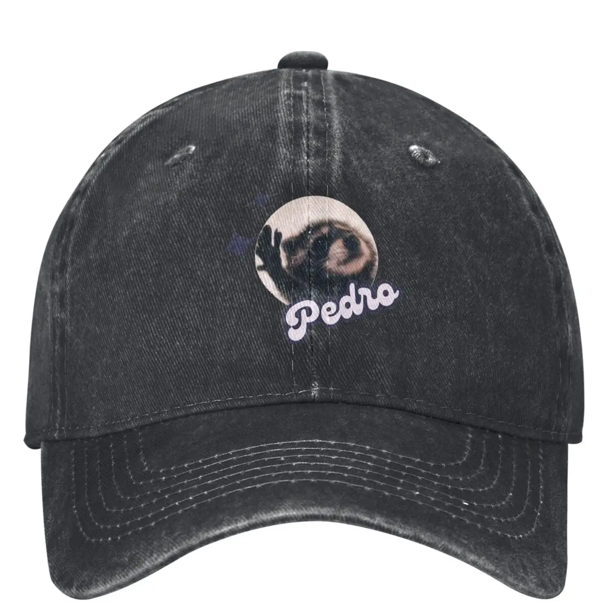 

Dancing Pedro Raccoon Baseball Cap Cute Funny Outdoor Sun Breathable Trucker Dad Hat Unisex Men Casual Sun Visors Snapback Cap