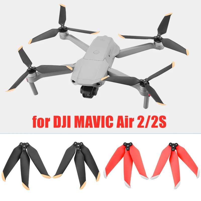 Für DJI MAVIC Air 2/2S Drei-Klinge Propeller Drone Schnell Release Noise Reduktion Requisiten Klinge Ersatz flügel Fans Zubehör