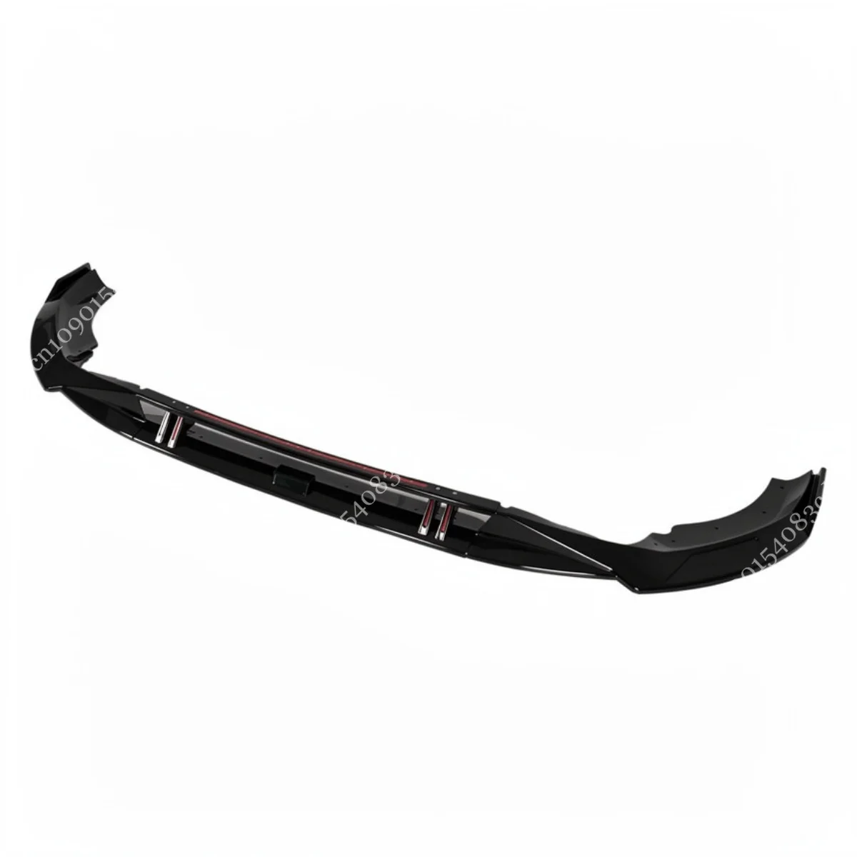 Sport Style Gloss Black ABS Front Splitter For Audi A4 S-Line S4 B9.5 2020-2024 Bumper Lip Spoiler Diffuser Chin Guard ABS Kits