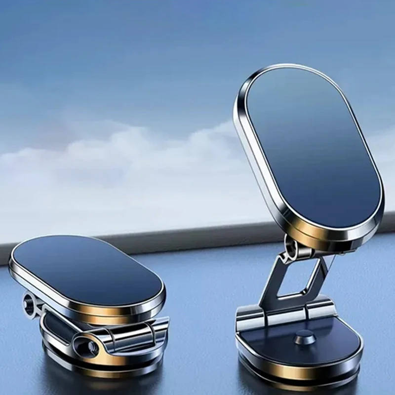 

Поворотный магнитный автомобильный держатель для телефона 1080, магнитный смартфон, поддержка GPS, складной кронштейн для телефона в автомобиле для iPhone Samsung Xiaomi