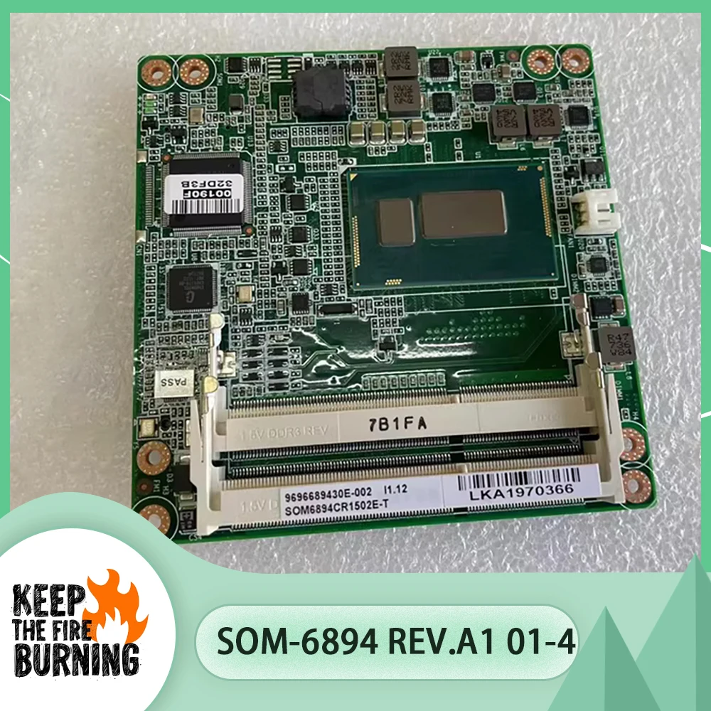 

Для материнской платы Advantech Industrial Control Embe-added SOM-6894 SOM-6894 REV:A1 01-4