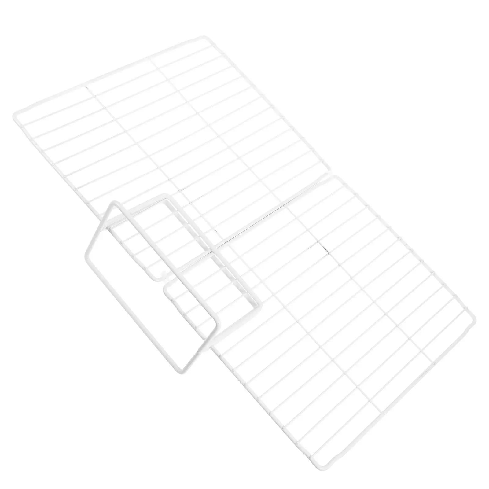 Freezer Shelf Divider Adjustable Heavy Duty Wire Mesh Organizer for Commercial Freezer Refrigerator Storage Space