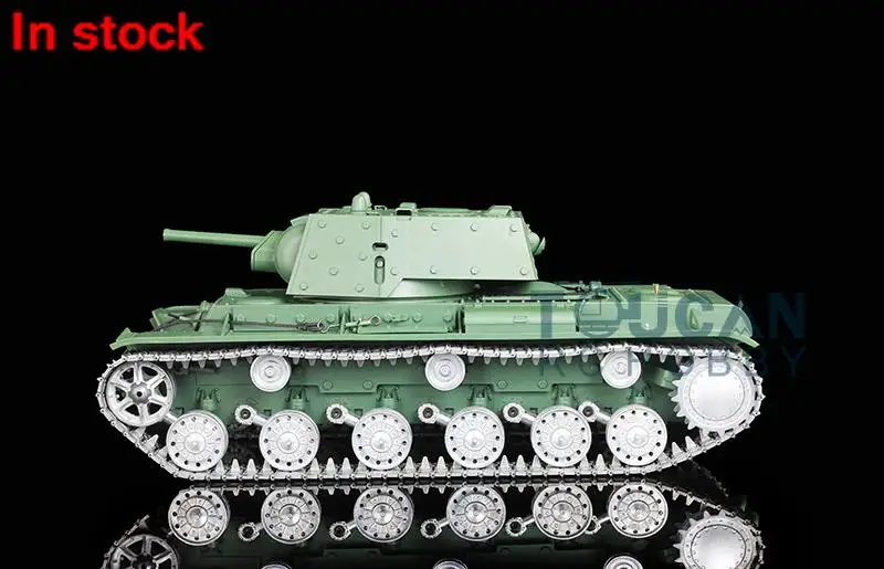 Heng Long-カスタマイズされたrcタンク,金属トラック,ホイール,ラジオ,カメラ,機関銃,bb,th17468,soviet KV-1,fpv,3878, 1:16, 7.0