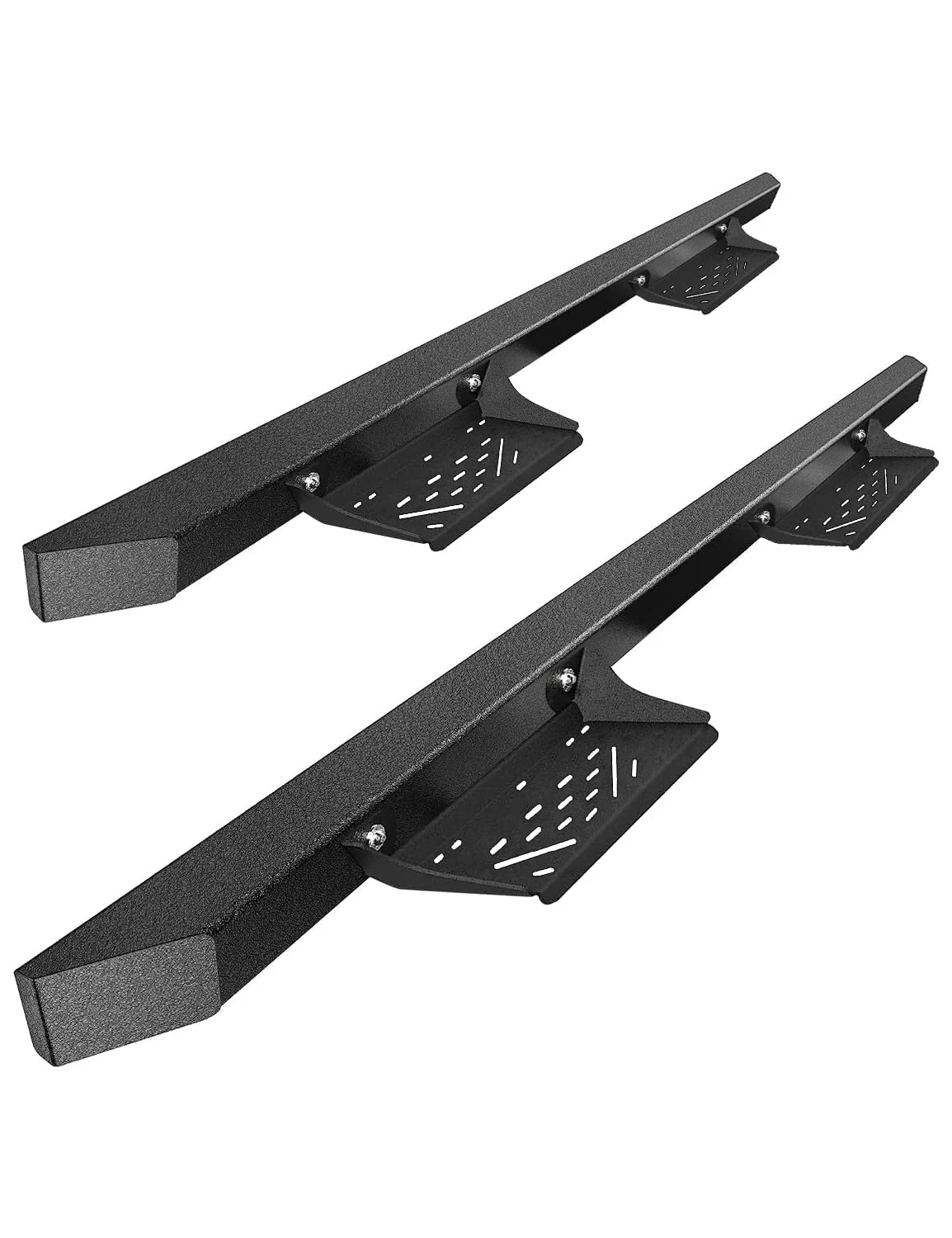 Off-Road Side Drop Steps Bronco Steel Running Board With Removable Side Steps Compatible With Ford Bronco 4 Door 2021 2022 2023