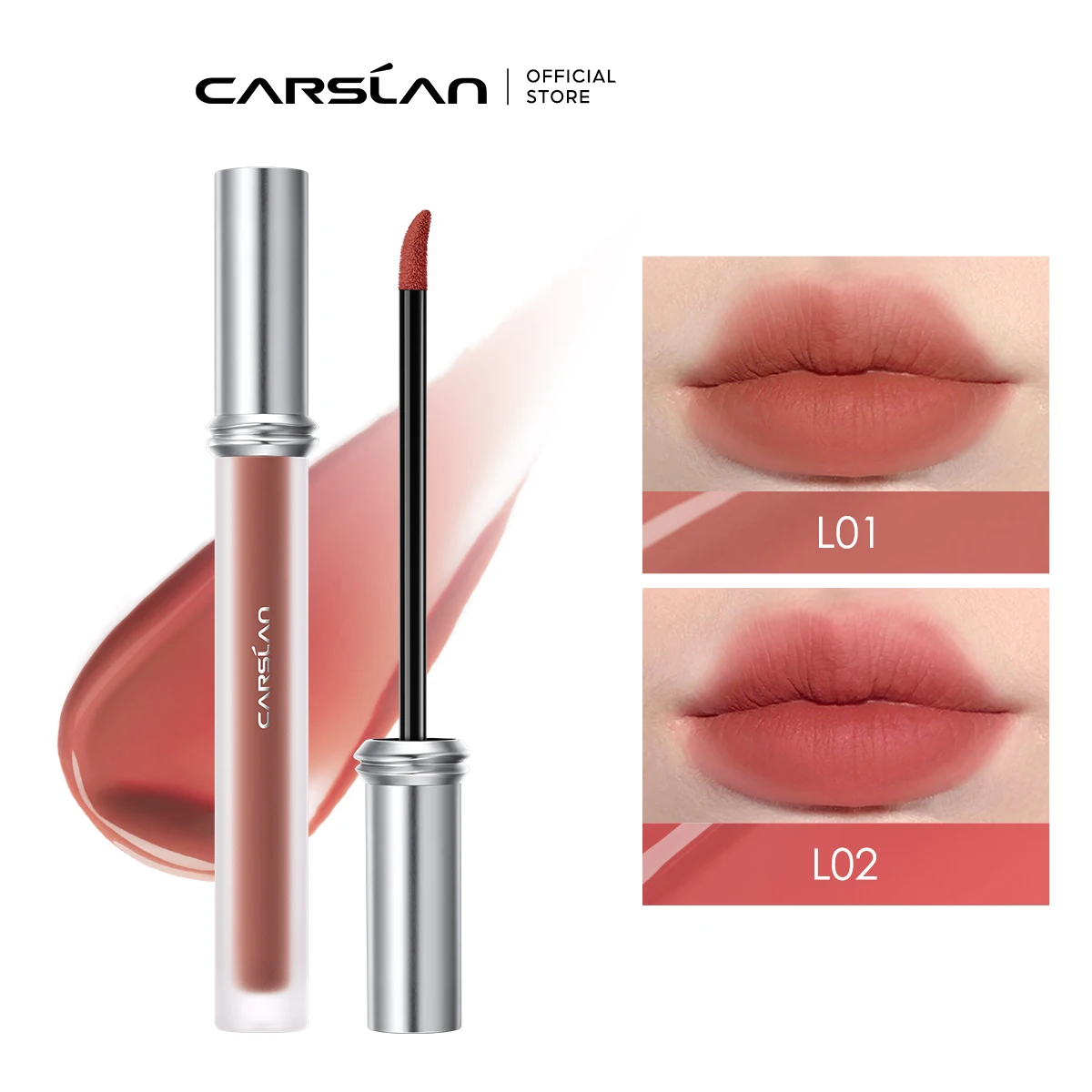 

CARSLAN Sweet Kissed блеск для губ бархатный матовый увлажняющий легкий долговечный цвет замок жидкая помада косметика для макияжа