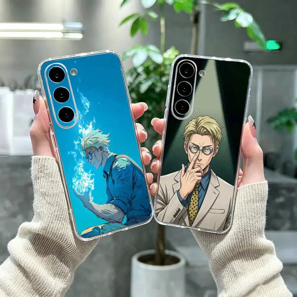 

Anime K-Kento Nanami Phone Case For Samsung A71, A70, A52, A51, A40, A30, A20 Transparent Cover