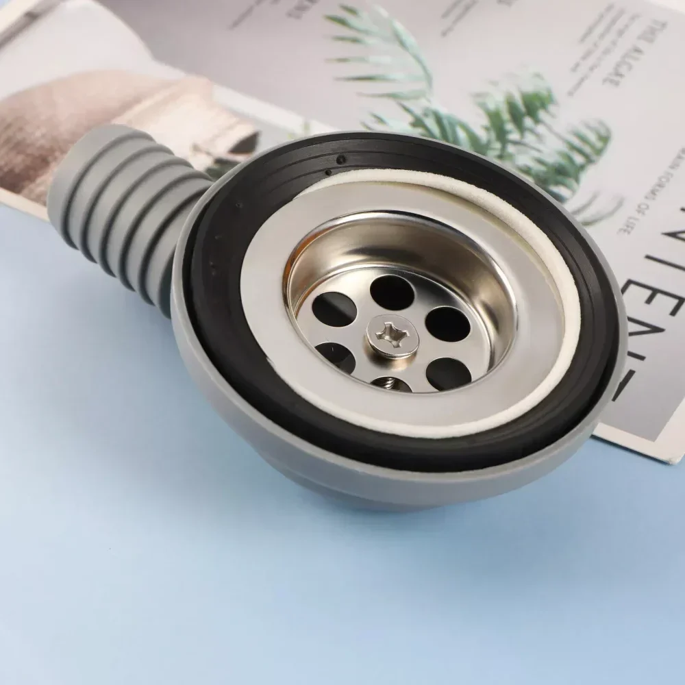 RV Camper Accessories Stainless Steel Drain Strainer and Sealing Cover 56mm 2.2\