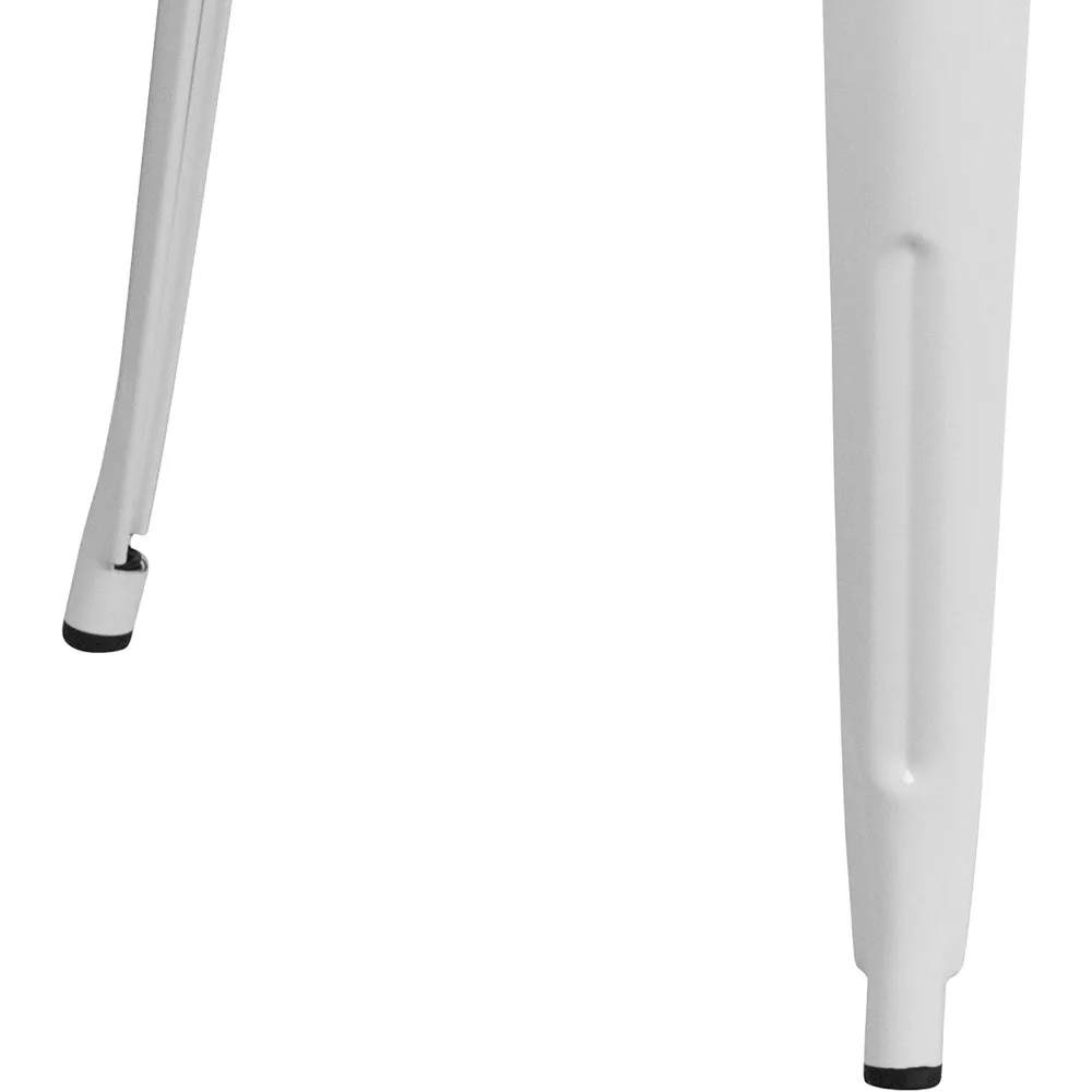 Commercial Grade Round Metal Indoor-Outdoor Table