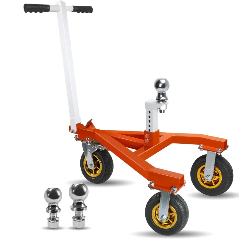 

Trailer Manual Cart, 3500 Pound Trailer Mobile, Suitable for RV Boat Motorcycle Jet Ski