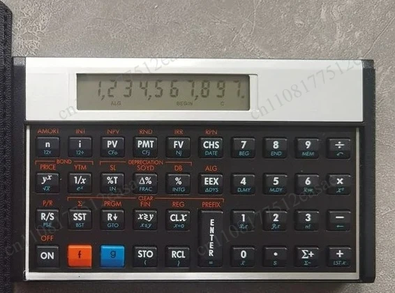 Not Brand New, Nor Packaged 12c Financial Calculator FRM CFA Level 1, 2, 3 Financial Planner