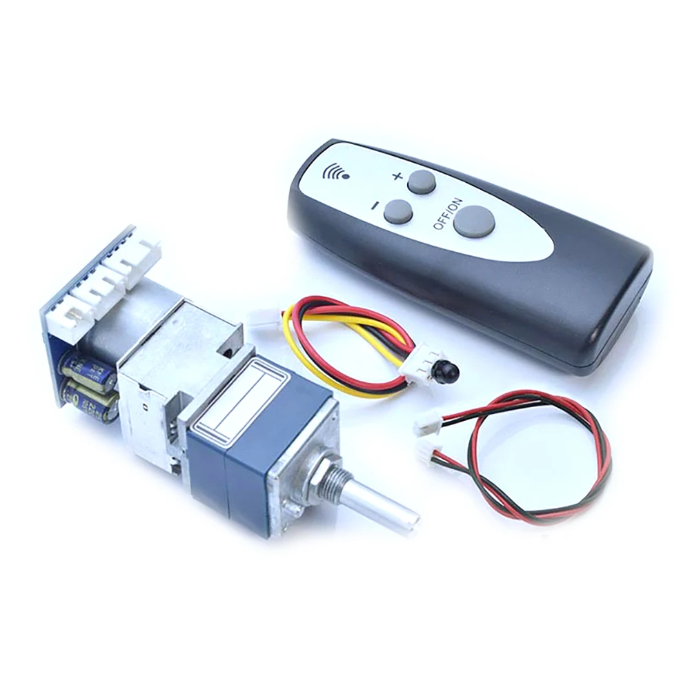Imagem -04 - Placa de Controle Remoto com Motor Apls Potenciômetro Alps27 Volume 5k 10k 20k 50k 100k para Pré-amplificador de Áudio Pré-amplificador