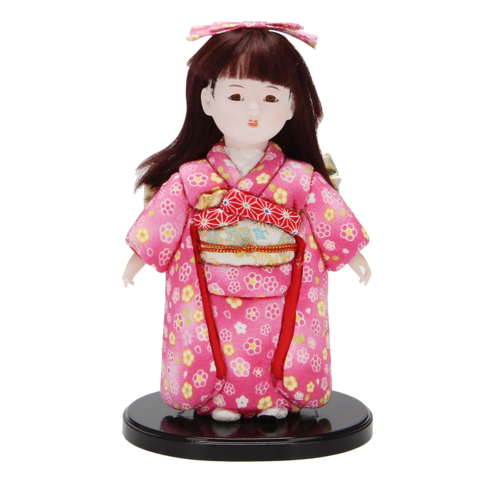 Heartrace 25Cm Handmade Doll Japanese Hinamatsuri Collectibles House Car Lnterior Decor Japanese Geisha Puppets Gift W