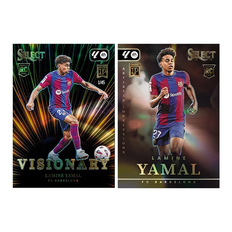 Diy zelfgemaakte Panini FIFA World Cup voetbalserie laminamine Yamal Signature Collection Card speelgoed cadeau