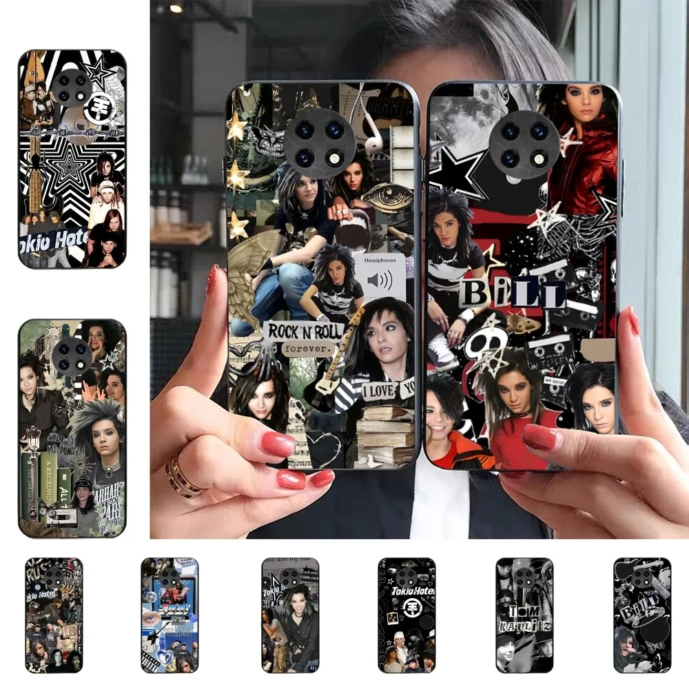 Singer Tom Bill Kaulitz Tokio Hotel iphone case For Redmi 5 6 7 8 9 10 plus pro 6 7 8 9 A GO K20 K30 K40 pro plus F3 Fundas