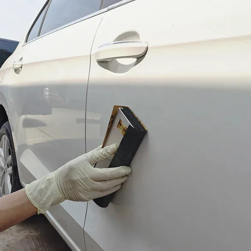 

Automobile Beauty Rectangular Ash Grinding Board Polishing Grinding Pad Manual Water Grinding Sand Paper Putty Board