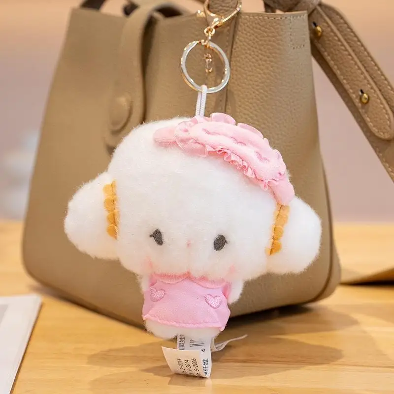 

Оригинальный новый плюшевый брелок Sanrio Kawaii Cute Cogimyun, мягкая игрушка-подвеска, маленький брелок для ключей, подарки на день рождения для девочек